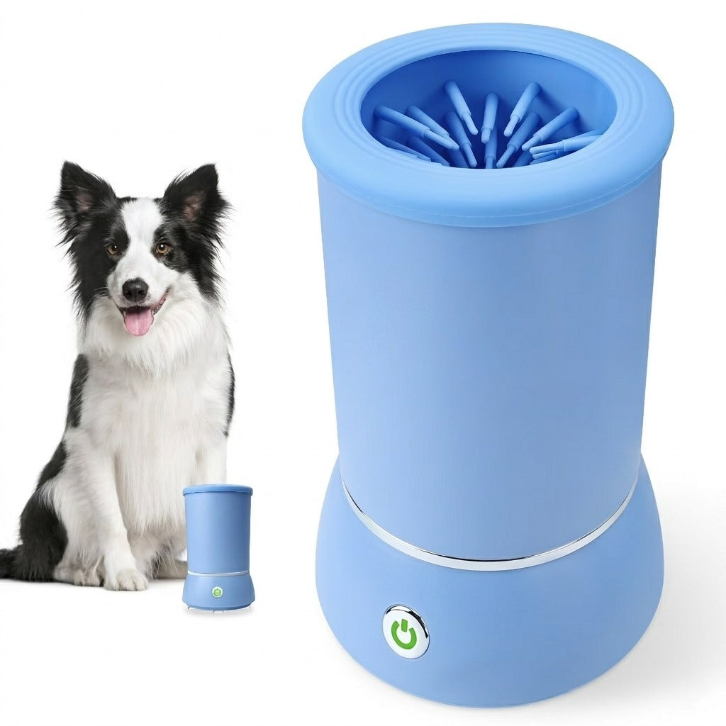 Electric Dog Paw Cleaner – Portable Automatic Foot Washer, Low-Noise Waterproof Paw Cleaning Cup